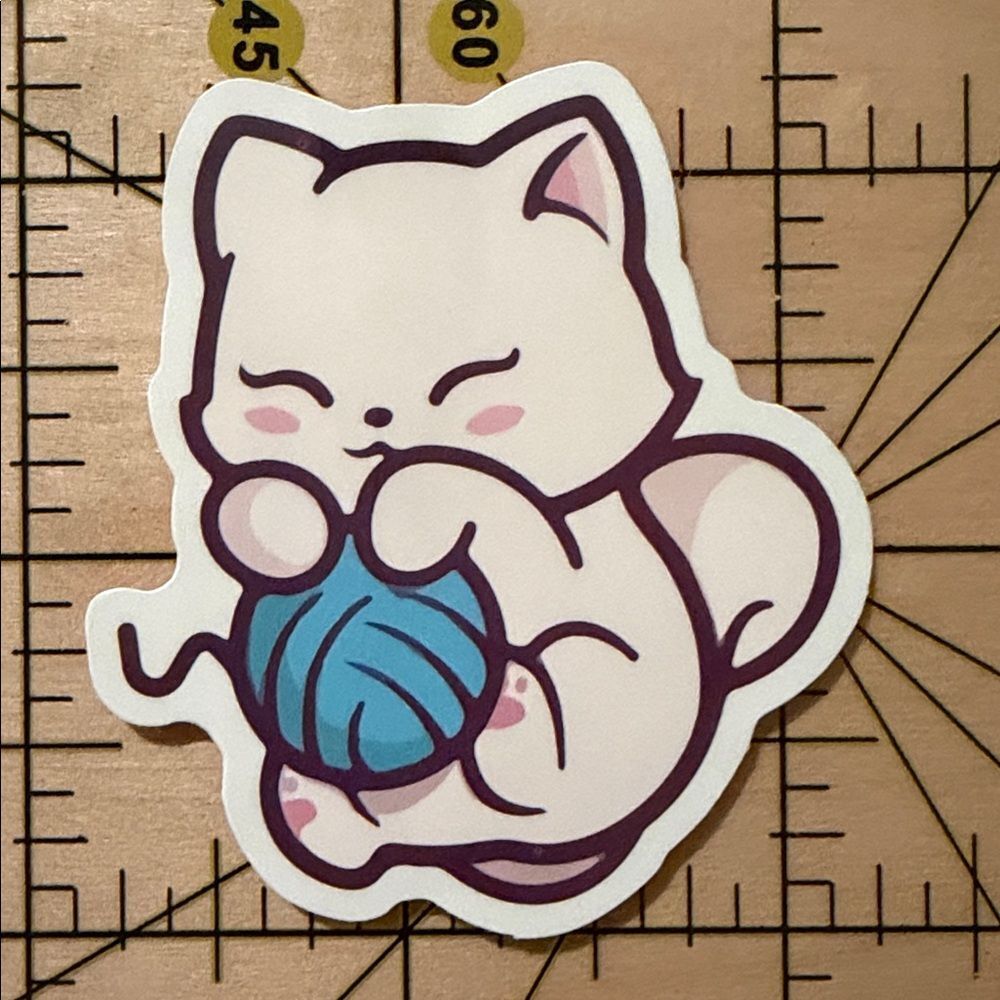 💜13/$13 +Bundle Sticker Sale | Cat Animal Waterproof Sticker